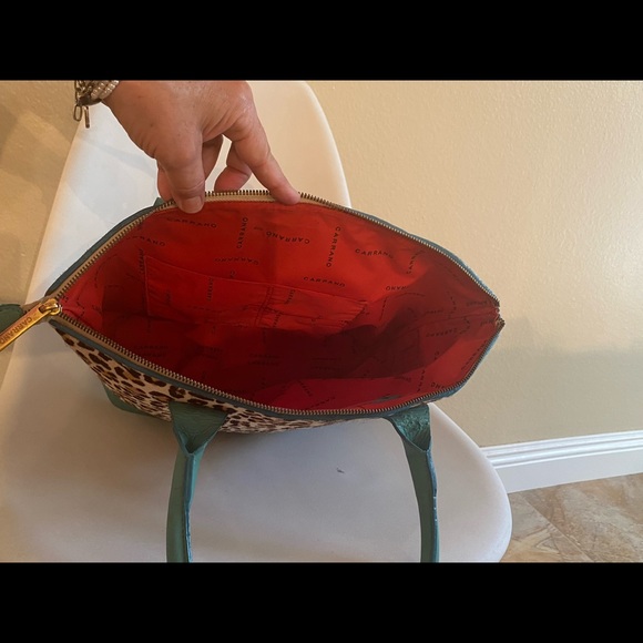 Carrano purse - animal print - few spots - Picture 5 of 5